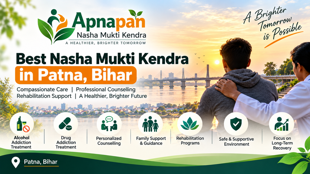 Best Nasha Mukti Kendra in Patna, Bihar